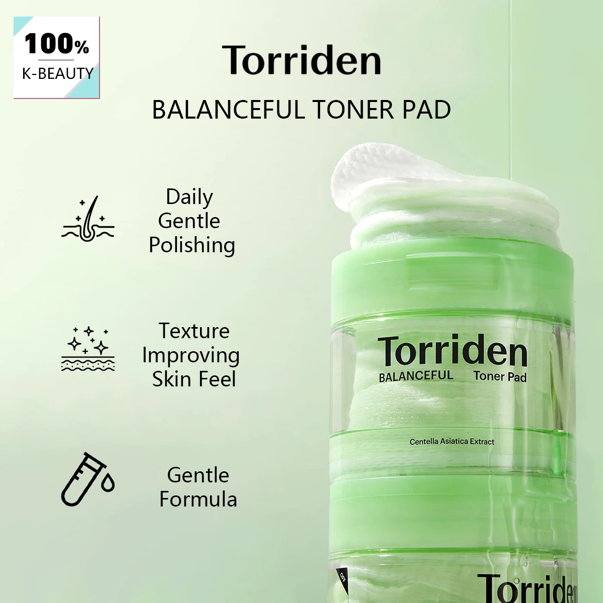 Torriden Balanceful Cica Toner Pads 60 Sheets,Watery Toner Formula,Lightweight Hydrating Essence,Korean Skincare,Korean Makeup
Torriden Balanceful Cica Toner Pads 60 Sheets,Watery Toner Formula,Lightweight Hydrating Essence,Korean Skincare,Korean Makeup