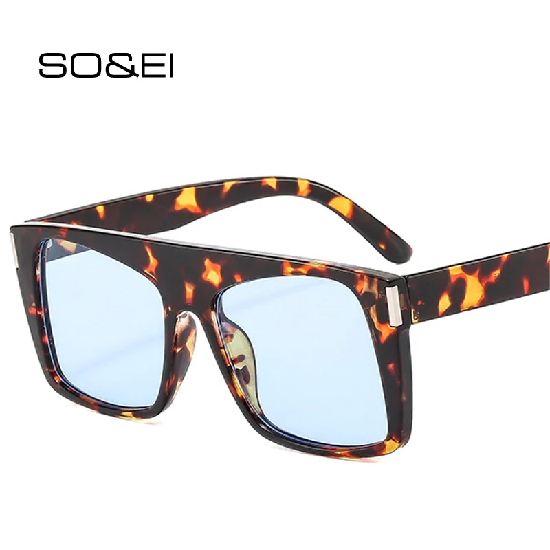 SO&EI Retro Square Sunglasses Women Shades UV400 Fashion Blue Green Men Rivets Trending Punk Sun Glasses
SO&EI Retro Square Sunglasses Women Shades UV400 Fashion Blue Green Men Rivets Trending Punk Sun Glasses