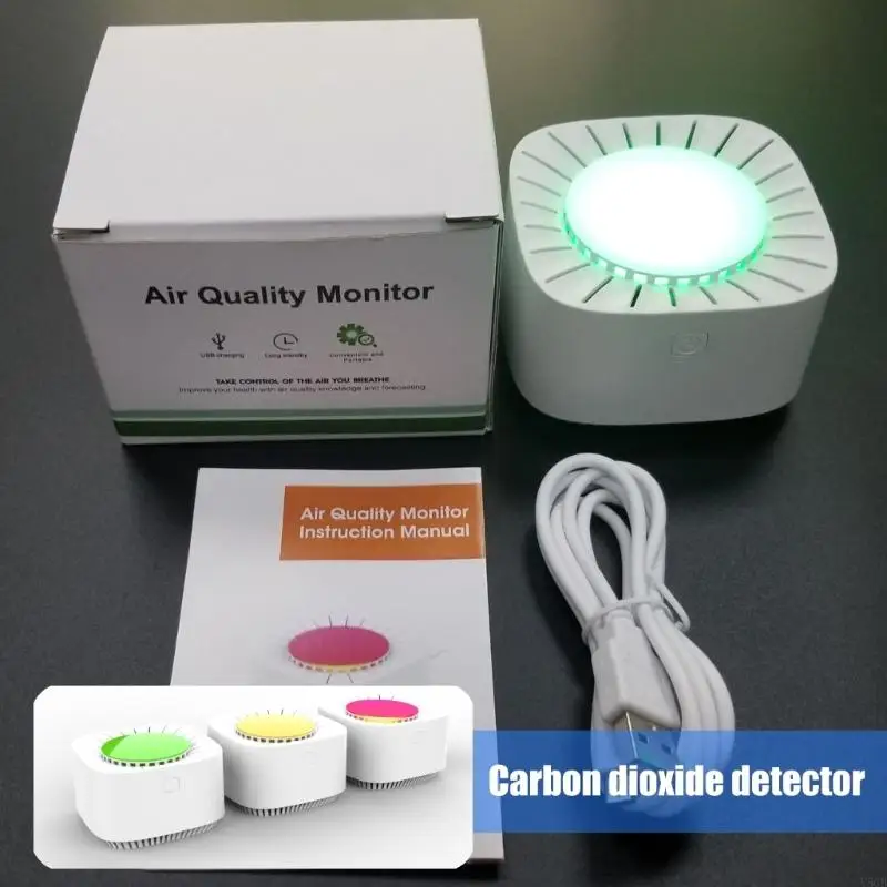 Easy carry CO2 Detectors with Immediate Monitoring Carbon Dioxide Meter High Accuracy Sensors for Home Office & Industrial Y5GB
Easy carry CO2 Detectors with Immediate Monitoring Carbon Dioxide Meter High Accuracy Sensors for Home Office & Industrial Y5GB