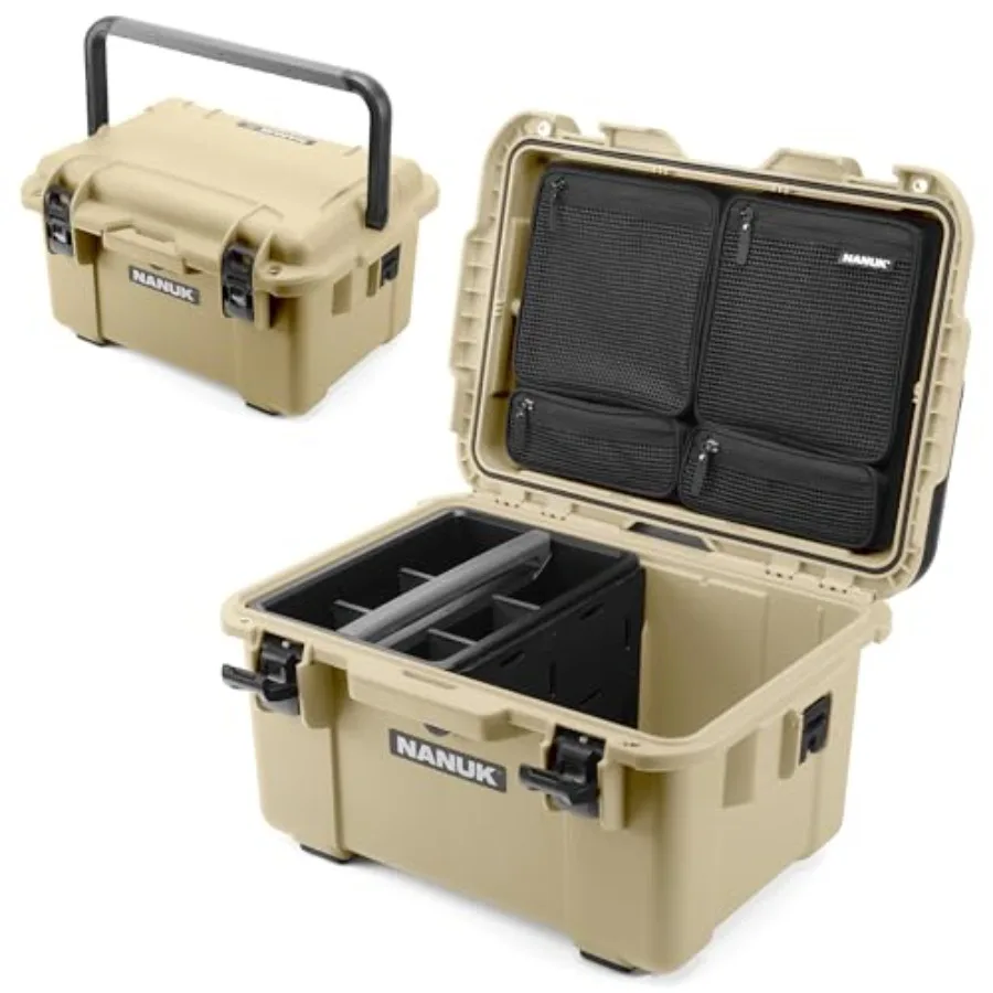 Trail 10.2-Gallon Waterproof Gear Case, Modular Cargo Case for Camping, Fishing Storage, Dustproof and Impact Resistant 22x15x11
Trail 10.2-Gallon Waterproof Gear Case, Modular Cargo Case for Camping, Fishing Storage, Dustproof and Impact Resistant 22x15x11