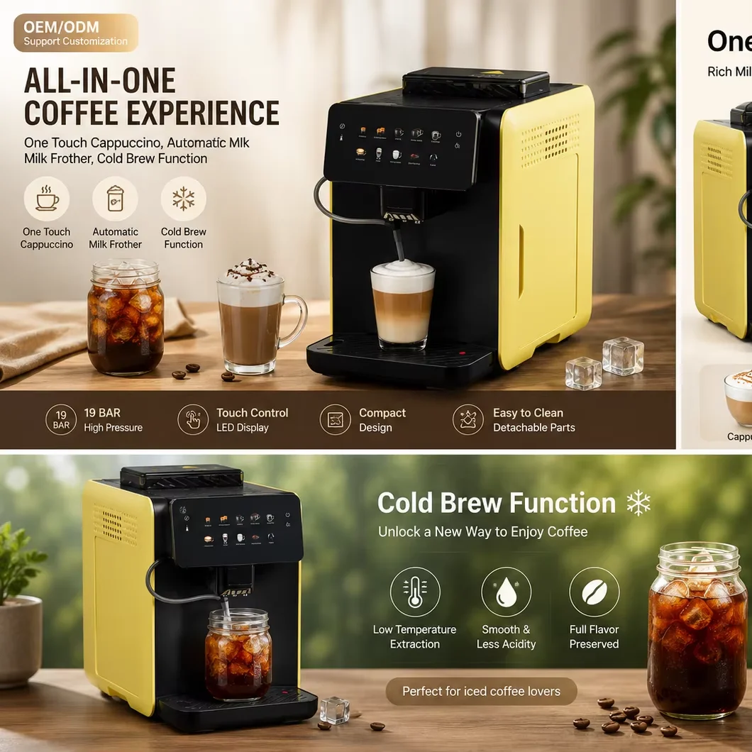 Cold Brew Espresso Machine
Cold Brew Espresso Machine