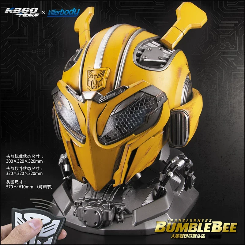 1:1 Killerbody Bumblebee Wearable Helmet Voice Touch Remote Control LED Light Transformers Mask Collectible Model
1:1 Killerbody Bumblebee Wearable Helmet Voice Touch Remote Control LED Light Transformers Mask Collectible Model