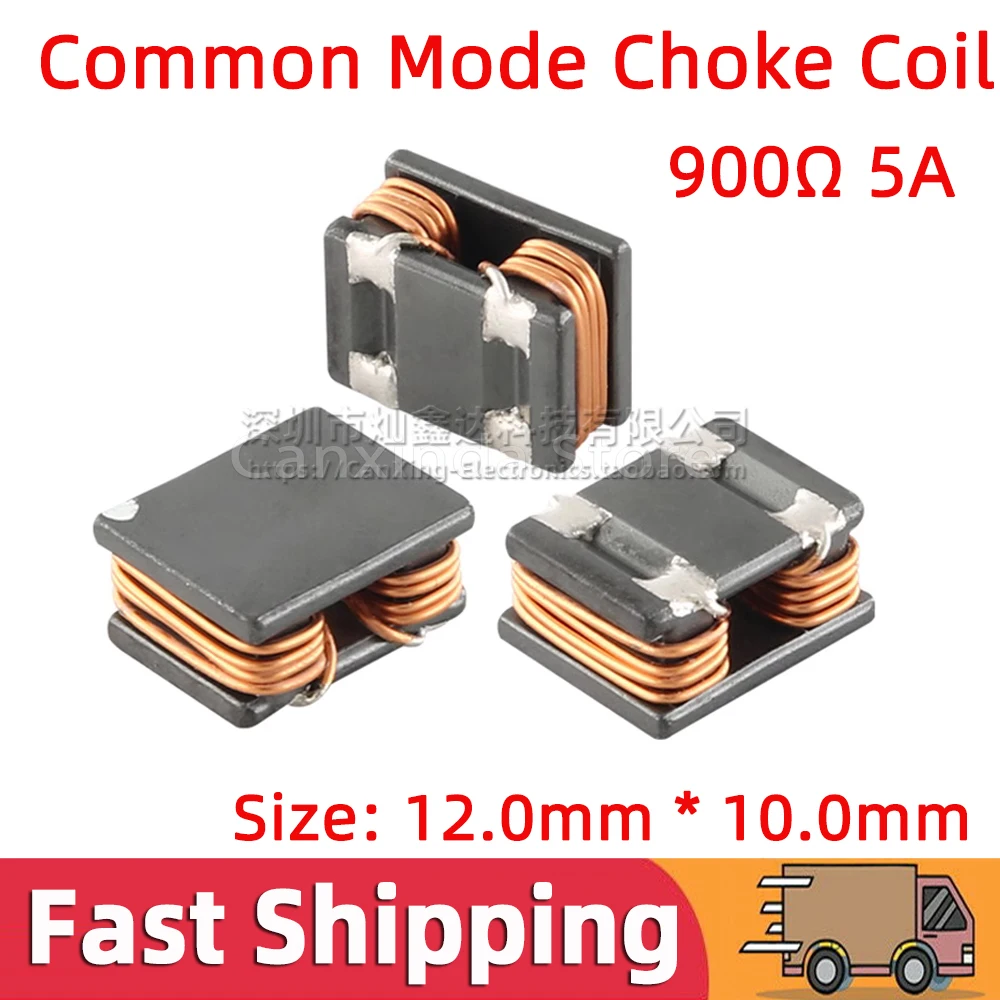 5pcs SMT SMD Common Mode Choke Coil Power Inductor Inductance 8uH 0.5A Large High Impedance 800Ω 800ohm Magnetic Ring Filter
5pcs SMT SMD Common Mode Choke Coil Power Inductor Inductance 8uH 0.5A Large High Impedance 800Ω 800ohm Magnetic Ring Filter