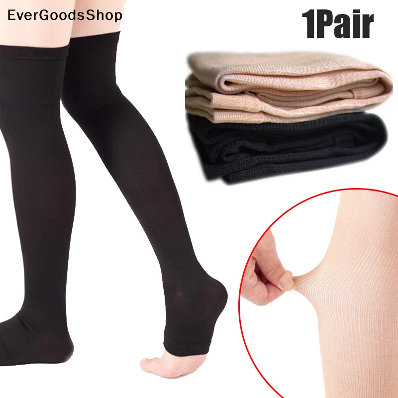 ✦ 1 Pair Open Toe Knee-High Compression Stockings Stocking Unisex Compression Brace Wrap Shaping
✦ 1 Pair Open Toe Knee-High Compression Stockings Stocking Unisex Compression Brace Wrap Shaping