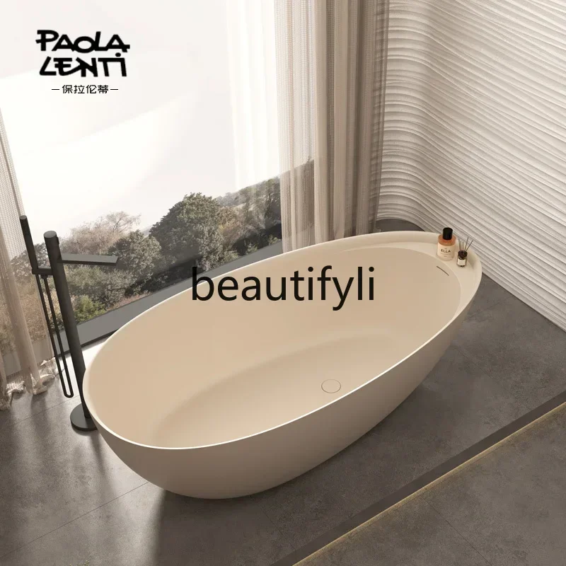 ss 25Artificial stone bathtub Hotel B & B goose egg bathtub Qimei stone household integrated bathtub
ss 25Artificial stone bathtub Hotel B & B goose egg bathtub Qimei stone household integrated bathtub