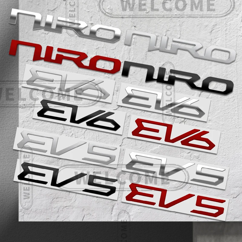 3D Metal For KIA Niro EV5 EV6 Logo Car Letter Emblem Electric Vehicle GT Line Badge Sticker Trunk Decals Styling Accessories
3D Metal For KIA Niro EV5 EV6 Logo Car Letter Emblem Electric Vehicle GT Line Badge Sticker Trunk Decals Styling Accessories