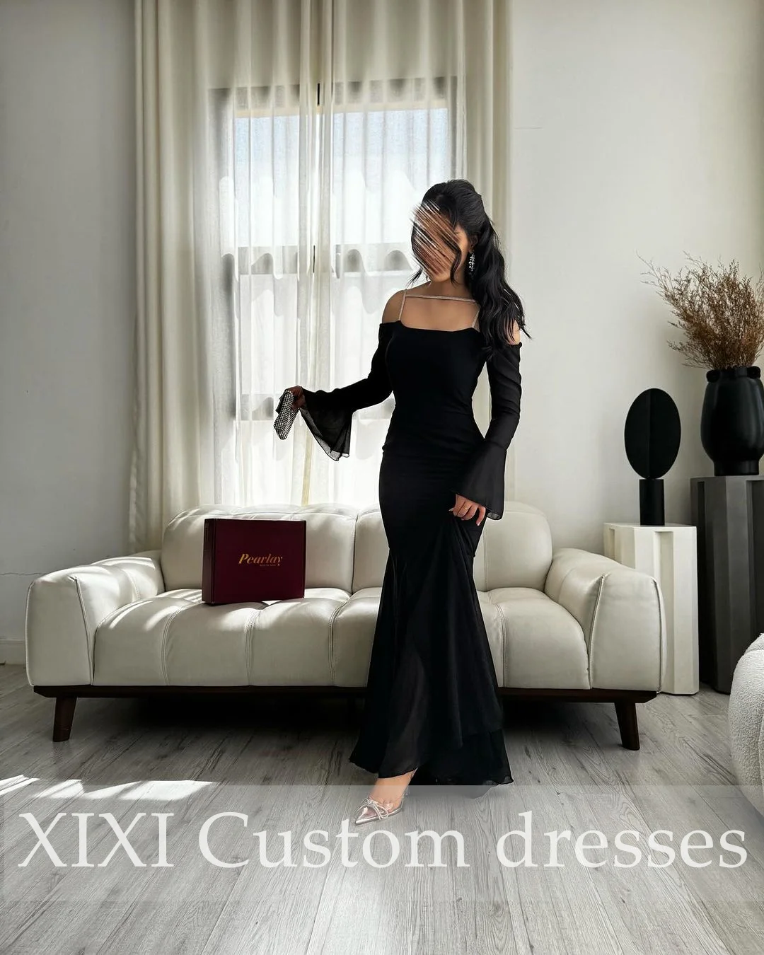 XIXI فساتين سهرة Mermaid Off-The-Shoulder Neckline Long Sleeves Zipper Up Formal Occasion Dresses Wedding Party Dress Evening
XIXI فساتين سهرة Mermaid Off-The-Shoulder Neckline Long Sleeves Zipper Up Formal Occasion Dresses Wedding Party Dress Evening