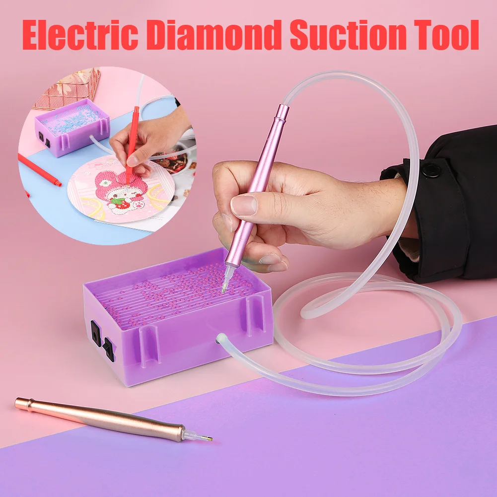 Electric Diamond Suction Tool USB Powered Suction Diamond Vacuum Device Portable Diamond Painting Suction Device for Art Craft
Electric Diamond Suction Tool USB Powered Suction Diamond Vacuum Device Portable Diamond Painting Suction Device for Art Craft