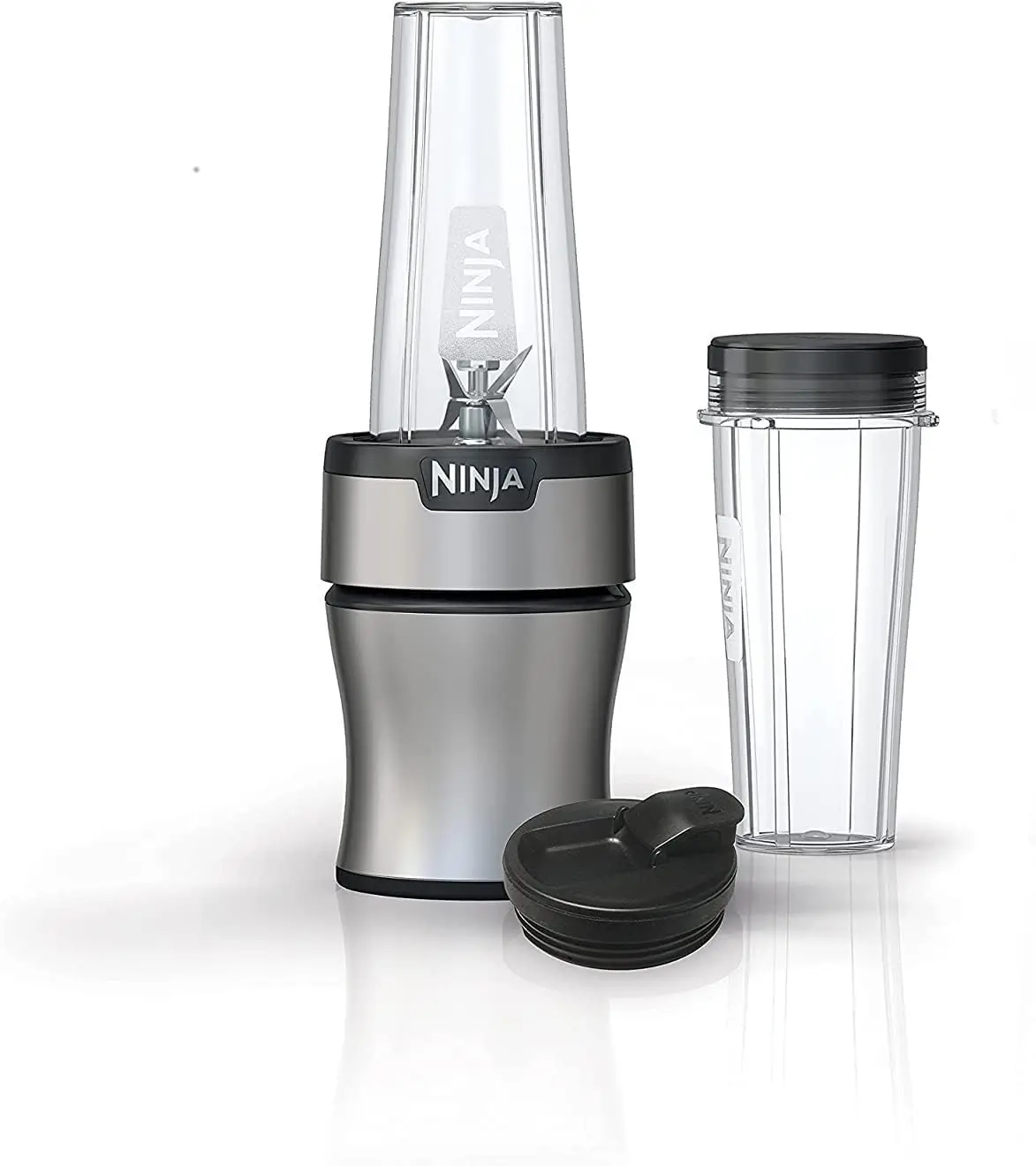 Bn300 Nutri-Blender 900-Peak-Watt Personal Blender, 2 Dishwasher-Safe To-Go Cups (Renewed)
Bn300 Nutri-Blender 900-Peak-Watt Personal Blender, 2 Dishwasher-Safe To-Go Cups (Renewed)