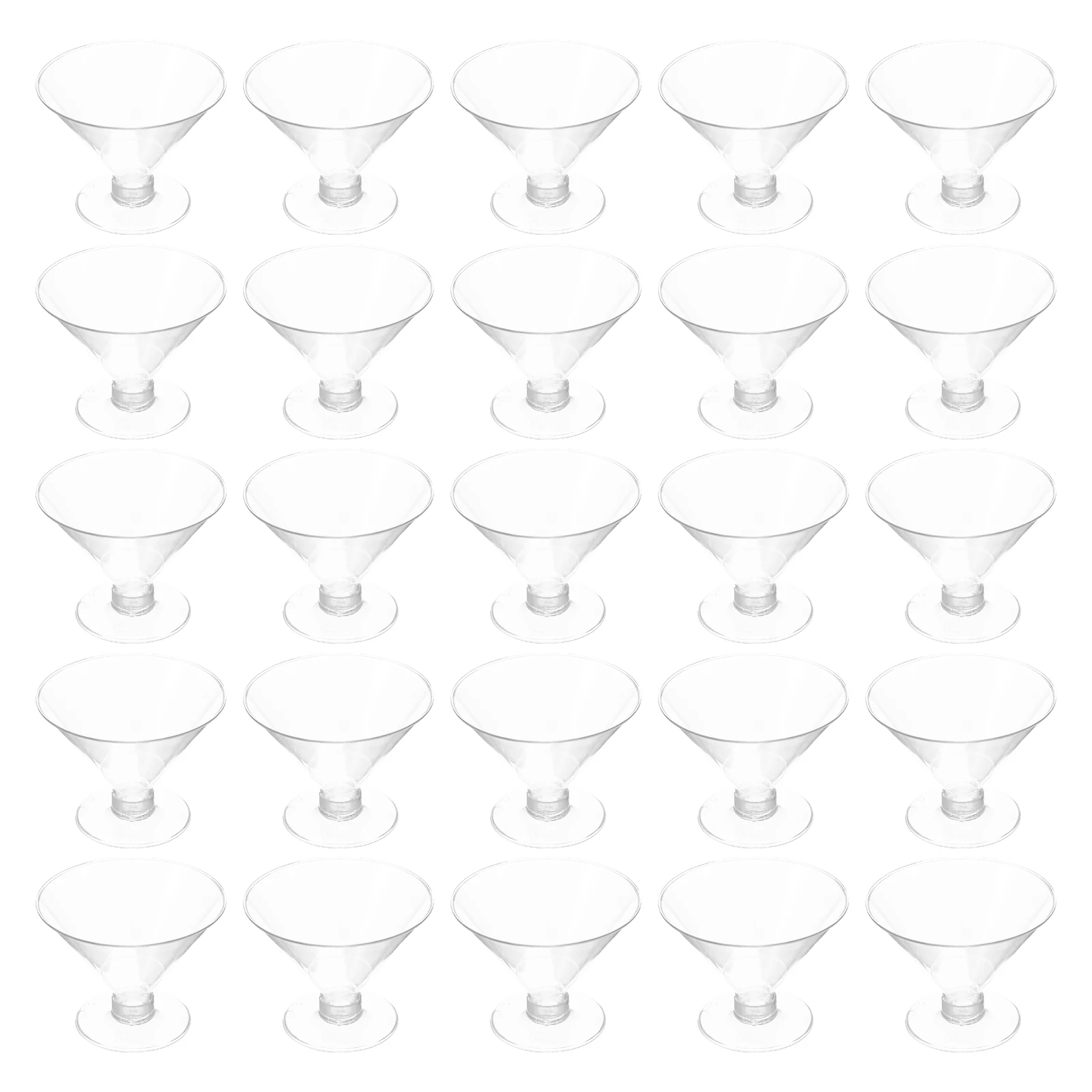 25pcs Ice Cream Cups Round Plastic Dessert Containers Bulk Jelly Milkshake Yogurt Bowls Disposable Kitchen Bar Supplies
25pcs Ice Cream Cups Round Plastic Dessert Containers Bulk Jelly Milkshake Yogurt Bowls Disposable Kitchen Bar Supplies
