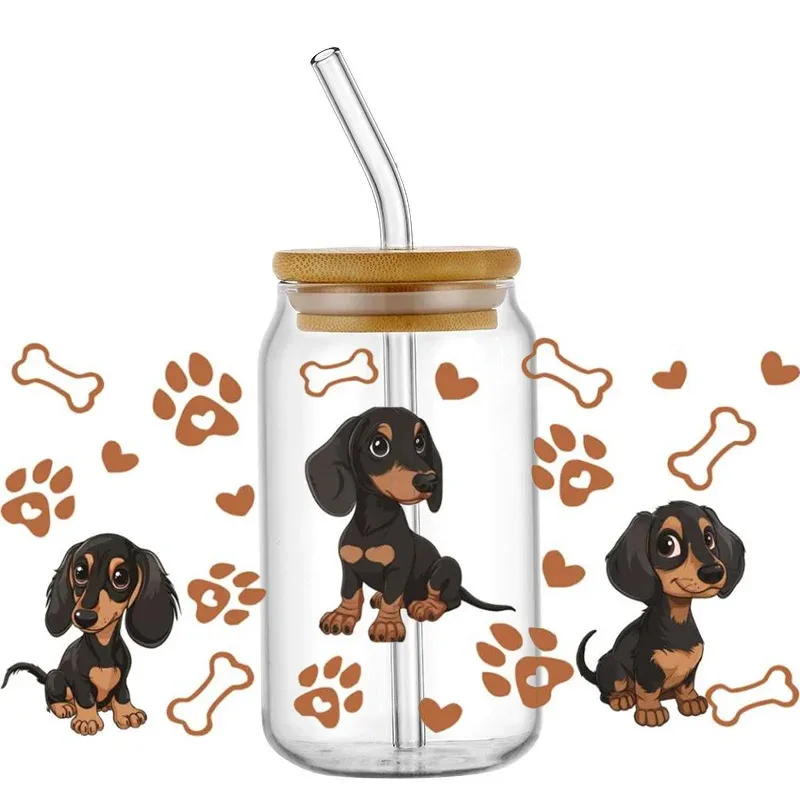 3D UV DTF Transfers Sticker Cute Dog Decal Cup Wrap for 16oz Libbey Glasses DIY Washable Mug Sticker Wholesale
3D UV DTF Transfers Sticker Cute Dog Decal Cup Wrap for 16oz Libbey Glasses DIY Washable Mug Sticker Wholesale