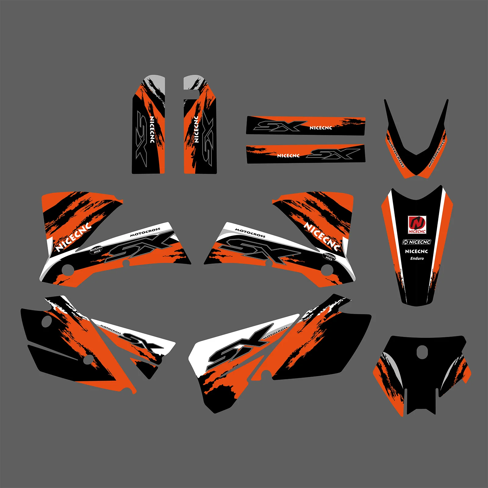For KTM SX 125 SX 250 SXF 250 SXF 450 SX 300 350 400 450 500 2003 2004 Motorcycle Graphics Background Decals Sticker Customize
For KTM SX 125 SX 250 SXF 250 SXF 450 SX 300 350 400 450 500 2003 2004 Motorcycle Graphics Background Decals Sticker Customize