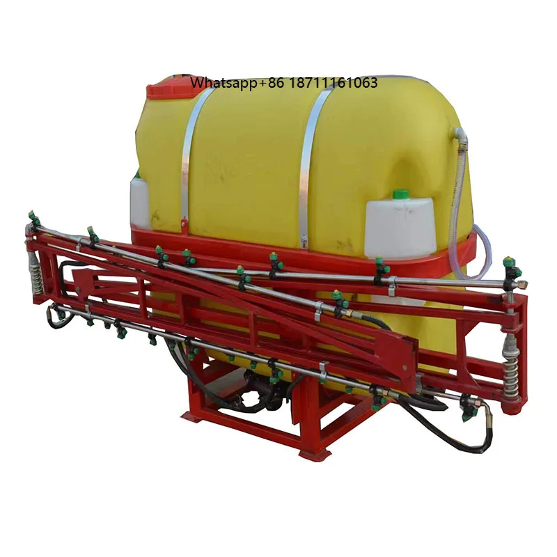 Agricultural Pesticide Spraying Machine with Pump 1000L Capacity Tractor PTO Powered for Farm Use
Agricultural Pesticide Spraying Machine with Pump 1000L Capacity Tractor PTO Powered for Farm Use