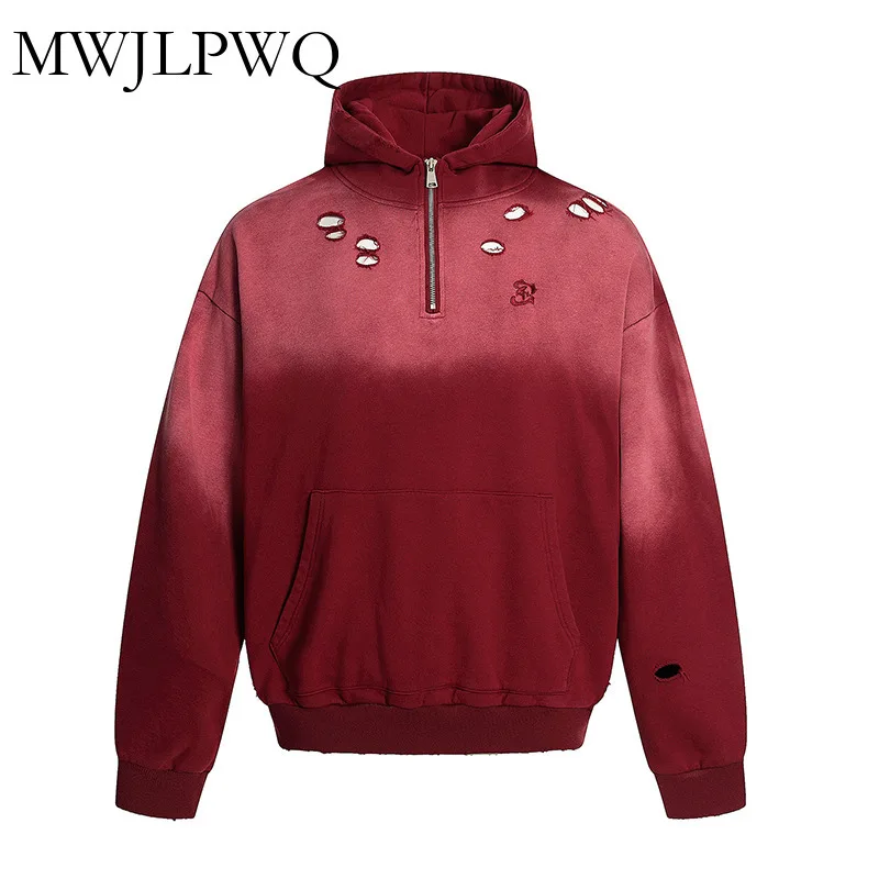 MWJLPWQ Simple Knit Cardigan Hooded Sweatershirts Male Deconstruction Zipper Versatile Casual Loose Tops 2025 Autumn New 010938
MWJLPWQ Simple Knit Cardigan Hooded Sweatershirts Male Deconstruction Zipper Versatile Casual Loose Tops 2025 Autumn New 010938