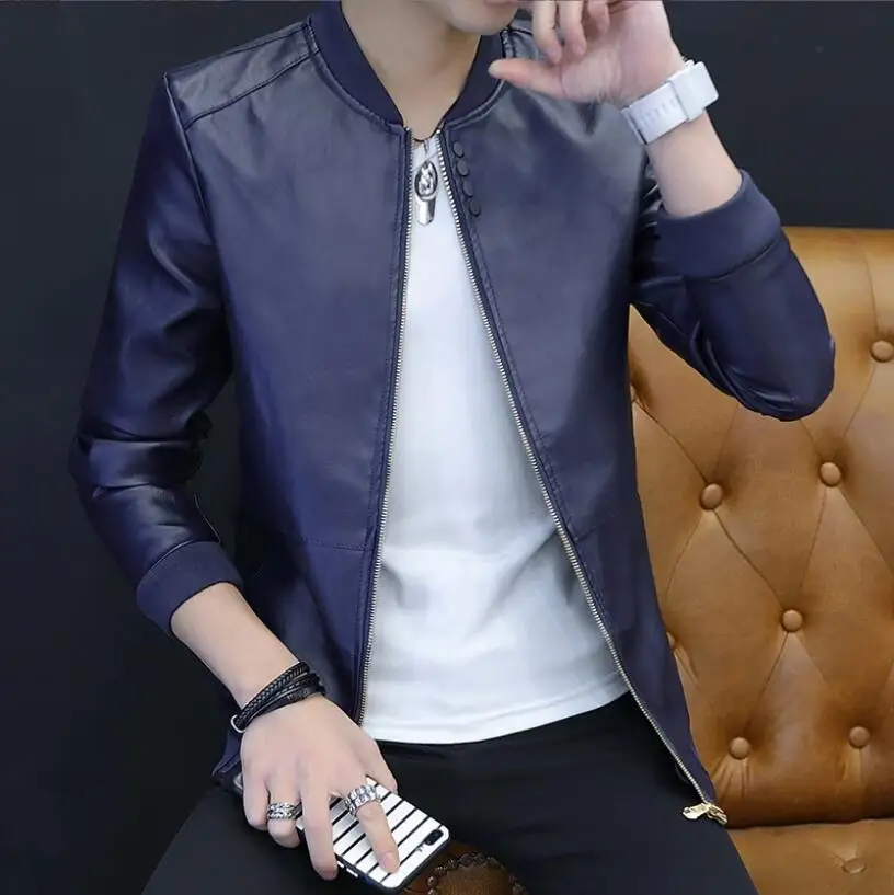 2023 Spring Autumn Leather Jacket Coat Men Motorcycle PU Jacket Causal Vintage Black Biker Pocket Zipper Jackets Size M- 4XL
2023 Spring Autumn Leather Jacket Coat Men Motorcycle PU Jacket Causal Vintage Black Biker Pocket Zipper Jackets Size M- 4XL