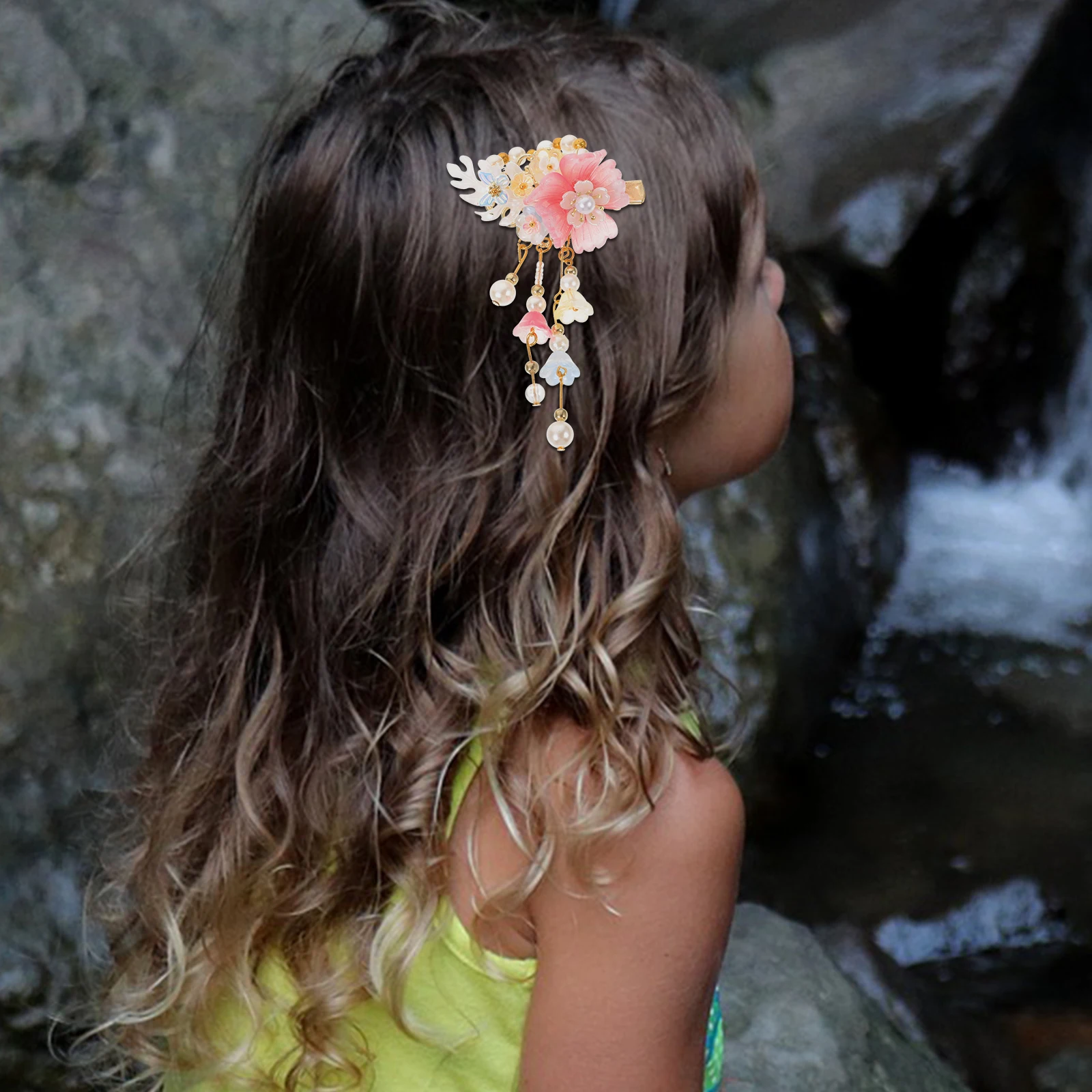 1 Pair Hanfu Barrettes Chinese Style Flower Tassel Clips For Women Traditional Asian Accessories Bridal Wedding Aesthetic Metal
1 Pair Hanfu Barrettes Chinese Style Flower Tassel Clips For Women Traditional Asian Accessories Bridal Wedding Aesthetic Metal