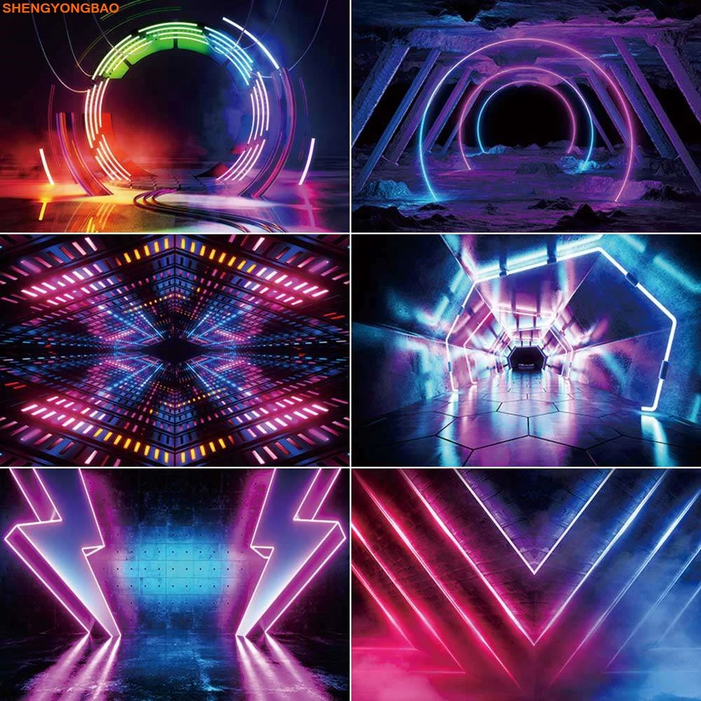 Neon Color Women Men Birthday Photozone Backdrop Dance Stage Party Photocall Background Personalized Photography Props
Neon Color Women Men Birthday Photozone Backdrop Dance Stage Party Photocall Background Personalized Photography Props