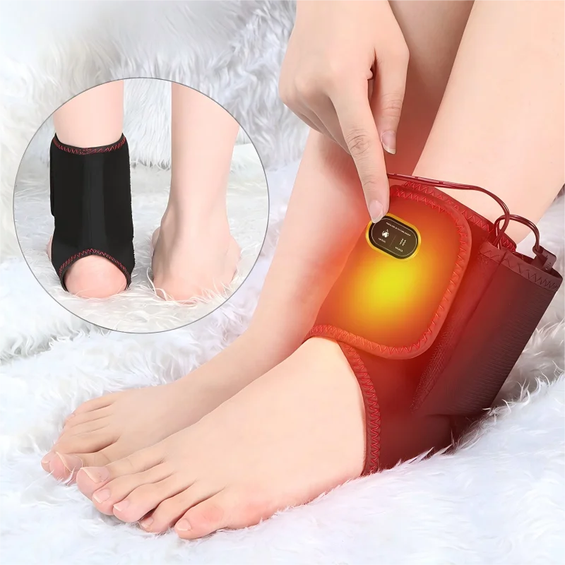 Ankle Massager with Heat Vibratio For Recover Relief Muscle Pain Sports Injuries Joint Warmth Adjustable Brace USB
Ankle Massager with Heat Vibratio For Recover Relief Muscle Pain Sports Injuries Joint Warmth Adjustable Brace USB