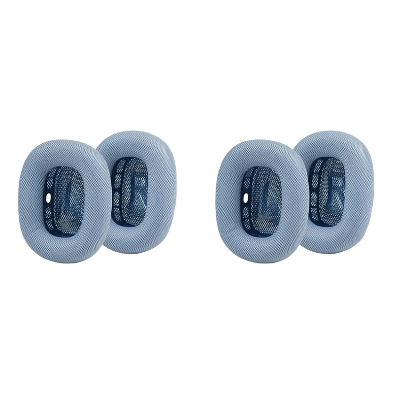 For Apple Max Headphones Sponge Cover Earmuffs Multifunctional 2 Pair Of Ear Pad Accessories,Blue
For Apple Max Headphones Sponge Cover Earmuffs Multifunctional 2 Pair Of Ear Pad Accessories,Blue