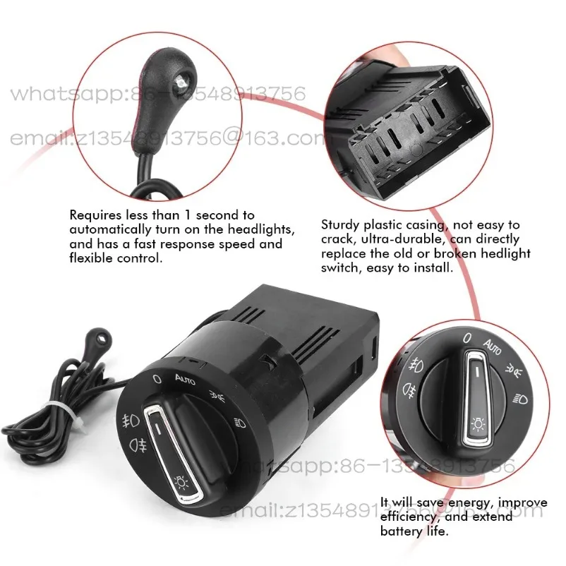Automatic headlight control switch light sensor module for 4th generation and B5 models
Automatic headlight control switch light sensor module for 4th generation and B5 models