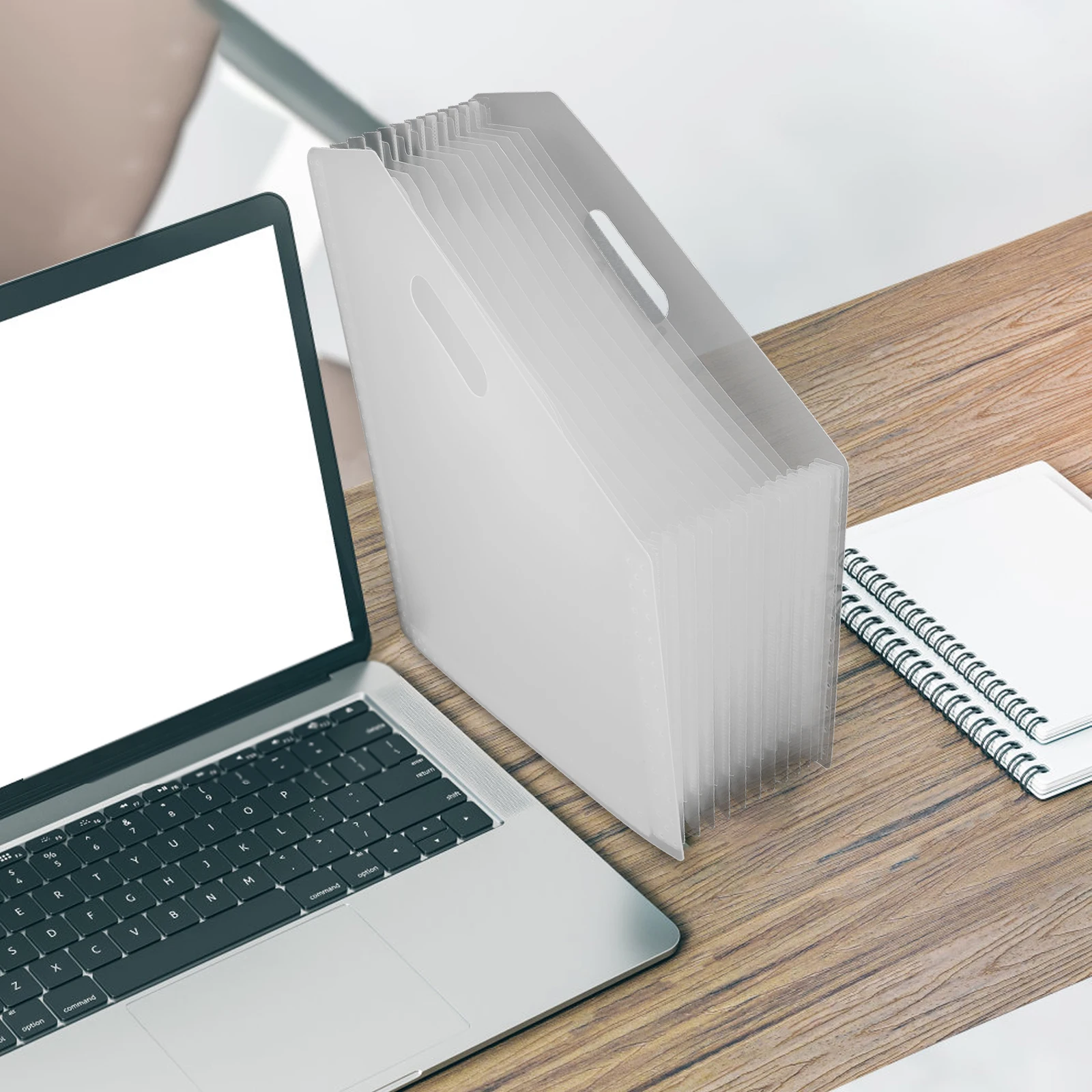 A4 Large Capacity Plastic Accordion File Folder Document Holder Vertical Desktop Organizer White Student Retractable Storage
A4 Large Capacity Plastic Accordion File Folder Document Holder Vertical Desktop Organizer White Student Retractable Storage