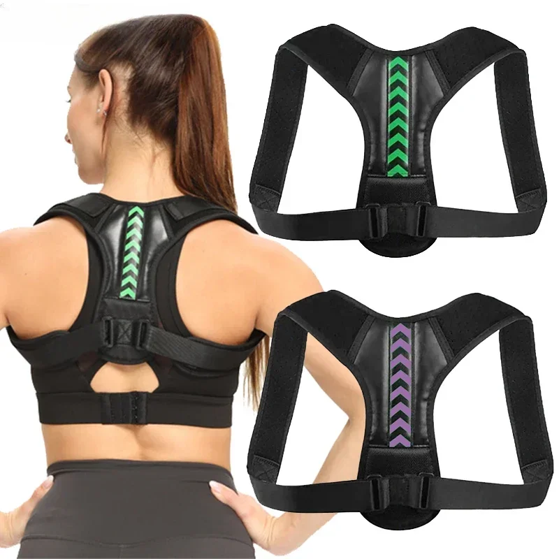 Adjustable Back Shoulder Posture Corrector Belt Collarbone Spine Support Reshape Your Body Home Office Sports Upper Back Neck Br
Adjustable Back Shoulder Posture Corrector Belt Collarbone Spine Support Reshape Your Body Home Office Sports Upper Back Neck Br