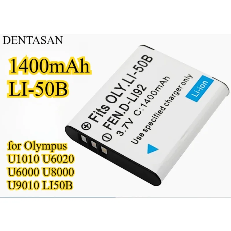 Аккумулятор LI-50B емкостью 1400 мАч для Olympus U1010 U6020 U6000 U8000 U9010 LI50B, полностью декодированный, замена, длительный срок службы
Аккумулятор LI-50B емкостью 1400 мАч для Olympus U1010 U6020 U6000 U8000 U9010 LI50B, полностью декодированный, замена, длительный срок службы