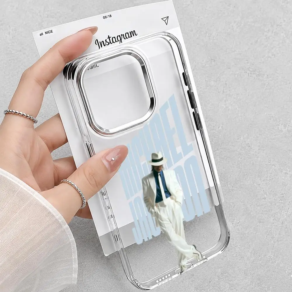Singer M-Michael J-Jackson Phone Case For iPhone 17Pro 16 15 14 13 12 11 Pro Max Plus 16e Air Shockproof HD Clear Back Cover
Singer M-Michael J-Jackson Phone Case For iPhone 17Pro 16 15 14 13 12 11 Pro Max Plus 16e Air Shockproof HD Clear Back Cover