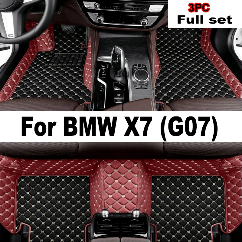 Car Floor Mats For BMW X7 G07 2018~2023 7seat Leather Pad Luxury Leather Mat Anti Dirty Rug Durable Carpets Car Accessories 2019
Car Floor Mats For BMW X7 G07 2018~2023 7seat Leather Pad Luxury Leather Mat Anti Dirty Rug Durable Carpets Car Accessories 2019