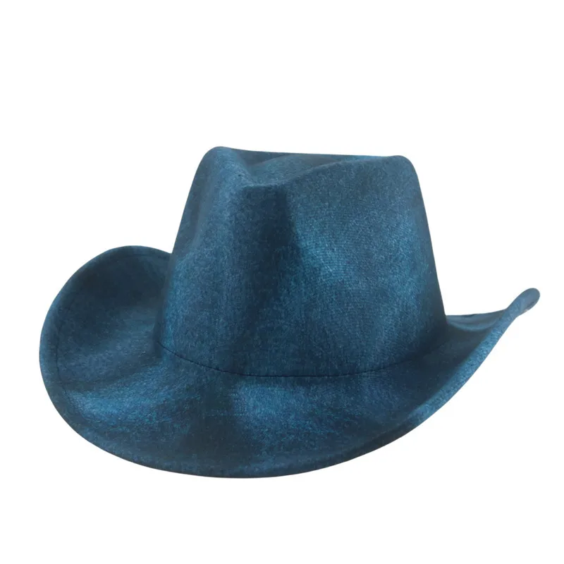Autumn And Winter Felt Hat Jazz Western Denim Retro Europe And America Fedora Hat Cross-border Party Hat Topper For Women
Autumn And Winter Felt Hat Jazz Western Denim Retro Europe And America Fedora Hat Cross-border Party Hat Topper For Women