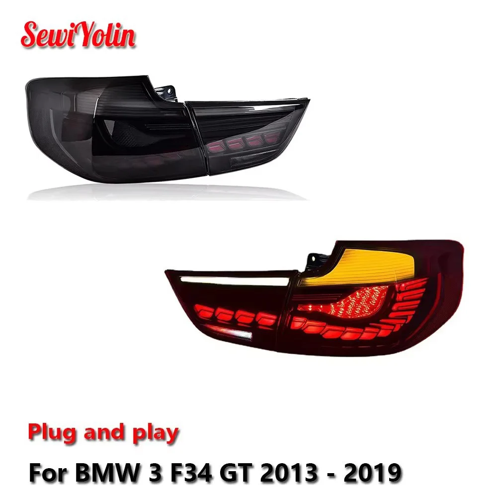 Auto LED Tail Light Assemblies For BMW 3 F34 GT 2013 - 2019 Car Rear Fog DRL Brake Turn Signal Lamp Plug and Play
Auto LED Tail Light Assemblies For BMW 3 F34 GT 2013 - 2019 Car Rear Fog DRL Brake Turn Signal Lamp Plug and Play