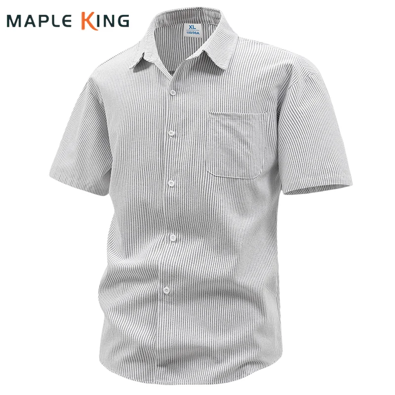 Summer Vertical Stripes Shirts for Men Camisa Elegante Workwear Vintage Pocket Designer Short Sleeve Man Shirt Western Clothes
Summer Vertical Stripes Shirts for Men Camisa Elegante Workwear Vintage Pocket Designer Short Sleeve Man Shirt Western Clothes