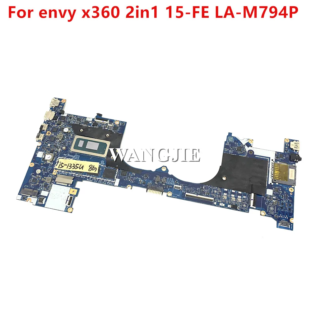 Материнская плата для ноутбука HP Envy x360 2in1 15-FE N49271-601 SRMLX I5-1335U SRMLY I7-1355U CPU 8G 16G RAM LA-M794P 100% рабочая
Материнская плата для ноутбука HP Envy x360 2in1 15-FE N49271-601 SRMLX I5-1335U SRMLY I7-1355U CPU 8G 16G RAM LA-M794P 100% рабочая