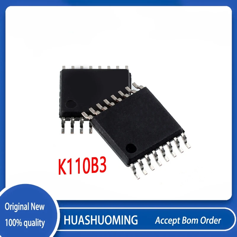 1 шт./лот K110B3 K110B K110 TSSOP16
1 шт./лот K110B3 K110B K110 TSSOP16