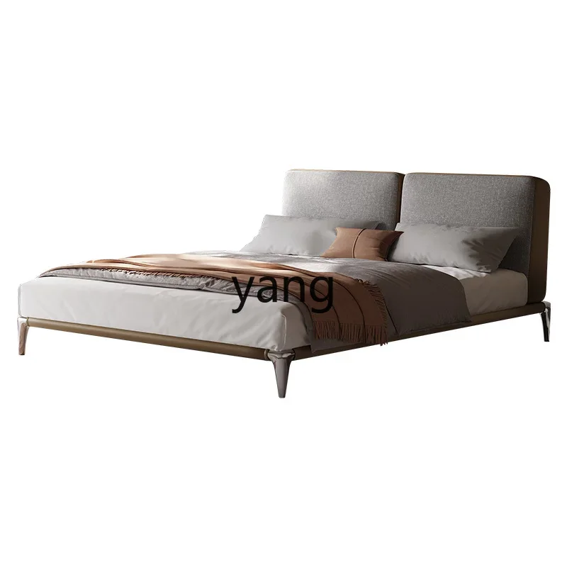 CX light luxury modern simple high PC and console game bedroom double solid wood wedding bed
CX light luxury modern simple high PC and console game bedroom double solid wood wedding bed