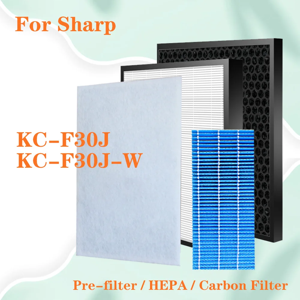HEPA and Deodorizing Carbon Filter Humidifier Filter Replacement for Sharp air purifier KC-F30J KC-F30J-W
HEPA and Deodorizing Carbon Filter Humidifier Filter Replacement for Sharp air purifier KC-F30J KC-F30J-W