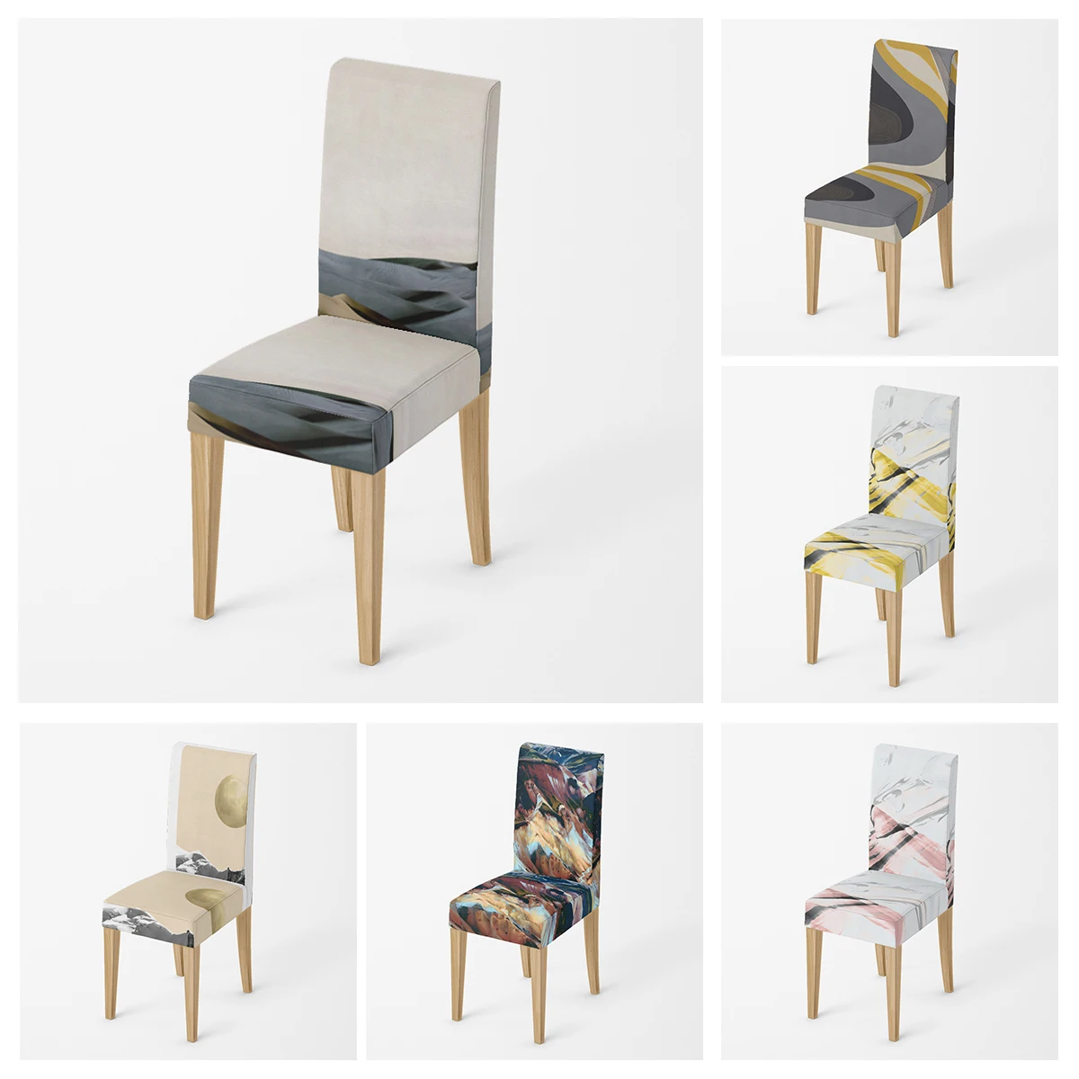 Home chair Covers kitchen adjustable dining elastic fabric chairs cover wedding Desk stretch back restaurant decro Abstract art
Home chair Covers kitchen adjustable dining elastic fabric chairs cover wedding Desk stretch back restaurant decro Abstract art