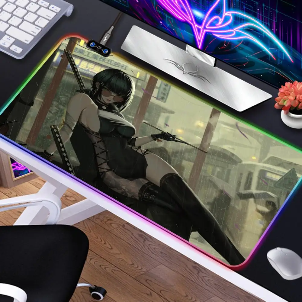 Swordsman RGB Mouse Pad Mouse Pad Desk Mouse Pad Cute HD Desk Pad Extended Gaming Keyboard Mats Large XXL Gamer Mousepad 90x40
Swordsman RGB Mouse Pad Mouse Pad Desk Mouse Pad Cute HD Desk Pad Extended Gaming Keyboard Mats Large XXL Gamer Mousepad 90x40
