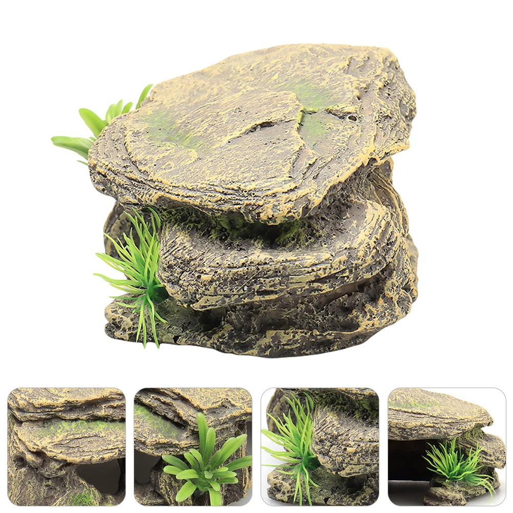 1Pcs Simulation Rock Terrace Resin Aquarium Ornament Creative Reptile Tank Decor Easy Clean Unique Landscape Aquarium Decoration
1Pcs Simulation Rock Terrace Resin Aquarium Ornament Creative Reptile Tank Decor Easy Clean Unique Landscape Aquarium Decoration