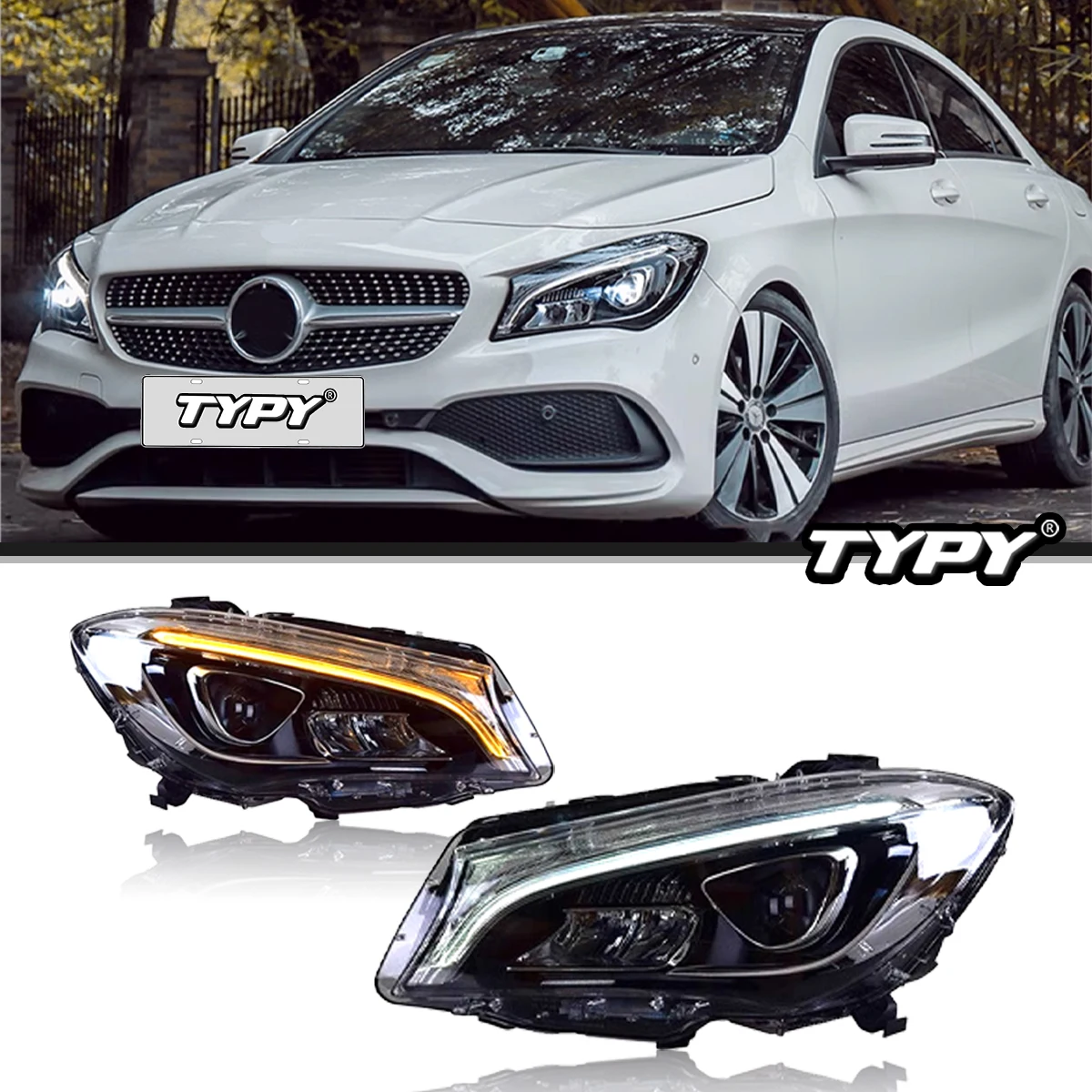 Автомобильный Стайлинг, фара для W117 CLA200, 2014-2018 CLA260, светодиодная фара DRL, сигнальная светодиодная линза проектора, автоаксессуары 
Автомобильный Стайлинг, фара для W117 CLA200, 2014-2018 CLA260, светодиодная фара DRL, сигнальная светодиодная линза проектора, автоаксессуары