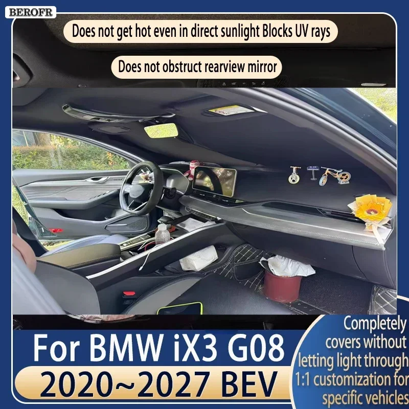 Steering wheel Car Sun Visor For BMW iX3 G08 2020~2027 Summer Cooling Auto Accessories Front Windshield Sunshade Heat Insulati
Steering wheel Car Sun Visor For BMW iX3 G08 2020~2027 Summer Cooling Auto Accessories Front Windshield Sunshade Heat Insulati