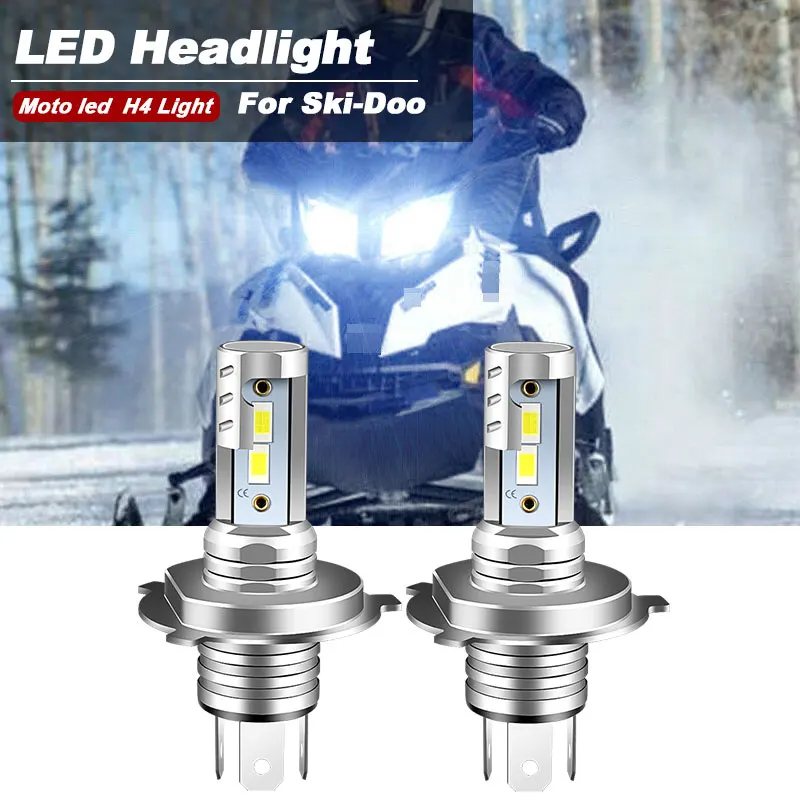 2PCS 9003 Motorcycle LED Headlight Bulbs High/Low Kit 9600lm 6000K H4 6000K For Ski Doo Expedition 550F 2005-2012
2PCS 9003 Motorcycle LED Headlight Bulbs High/Low Kit 9600lm 6000K H4 6000K For Ski Doo Expedition 550F 2005-2012