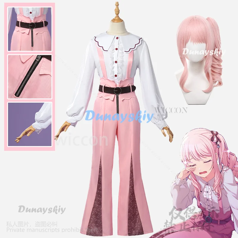 Anime Game Project Sekai Colorful Stage Cosplay Akiyama Mizuki Costume Pink Cute Idol Daily Suit Wigs For Girls Cos Customized
Anime Game Project Sekai Colorful Stage Cosplay Akiyama Mizuki Costume Pink Cute Idol Daily Suit Wigs For Girls Cos Customized