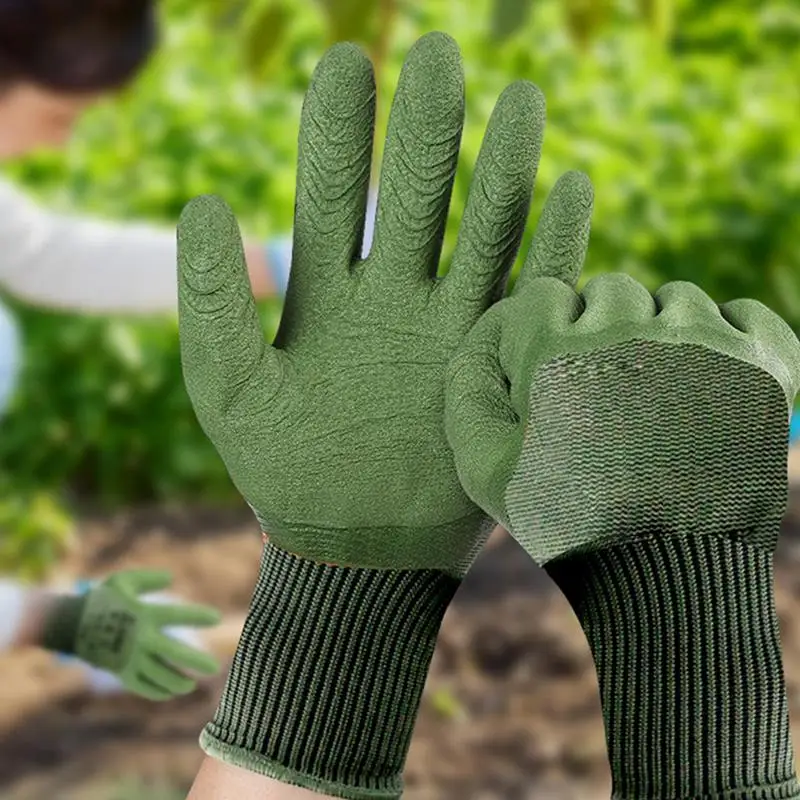 Gardening Gloves Latex Waterproof Horticultural Gloves Non-slip Protective Gear for Vegetable Flower Plant Gardening Glove
Gardening Gloves Latex Waterproof Horticultural Gloves Non-slip Protective Gear for Vegetable Flower Plant Gardening Glove