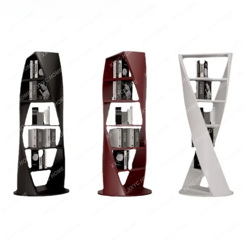 Lpaint bookshelf Solid wood rotating bookcase Round shelf Modern simple special-shaped decorative display rack
Lpaint bookshelf Solid wood rotating bookcase Round shelf Modern simple special-shaped decorative display rack