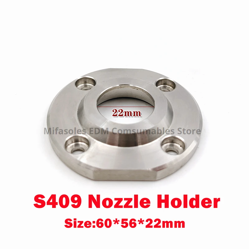 S409 Water Lower Nozzle Holder 3081983 60x56x22 mm for Sodick EDM Wire Cutting Machine Parts Sodick Machine A350/A500/AWC330
S409 Water Lower Nozzle Holder 3081983 60x56x22 mm for Sodick EDM Wire Cutting Machine Parts Sodick Machine A350/A500/AWC330