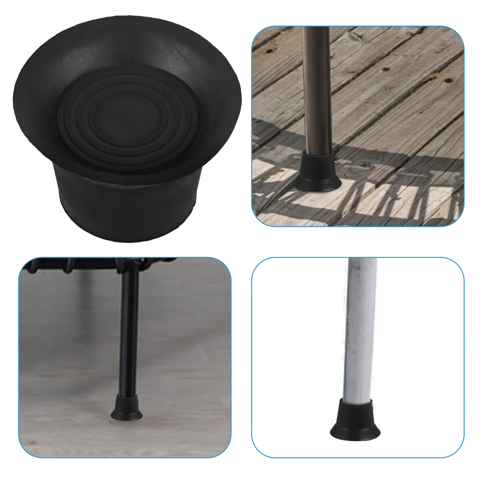 4 Pcs Trampoline Foot Mat Cover Chair Rubber Leg Caps Ladder Covers Pads Tips Outdoor Furniture Mute
4 Pcs Trampoline Foot Mat Cover Chair Rubber Leg Caps Ladder Covers Pads Tips Outdoor Furniture Mute