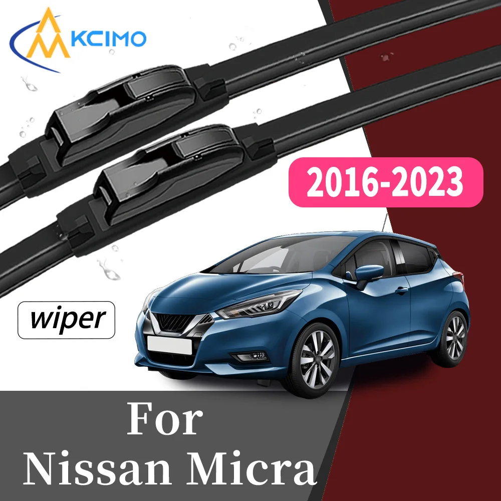 Streak-Free Silent Wiping 2Pcs Front Windscreen Wiper Blades For Nissan Micra K14 2016-2023 Windshield Car Exterior Accessory
Streak-Free Silent Wiping 2Pcs Front Windscreen Wiper Blades For Nissan Micra K14 2016-2023 Windshield Car Exterior Accessory
