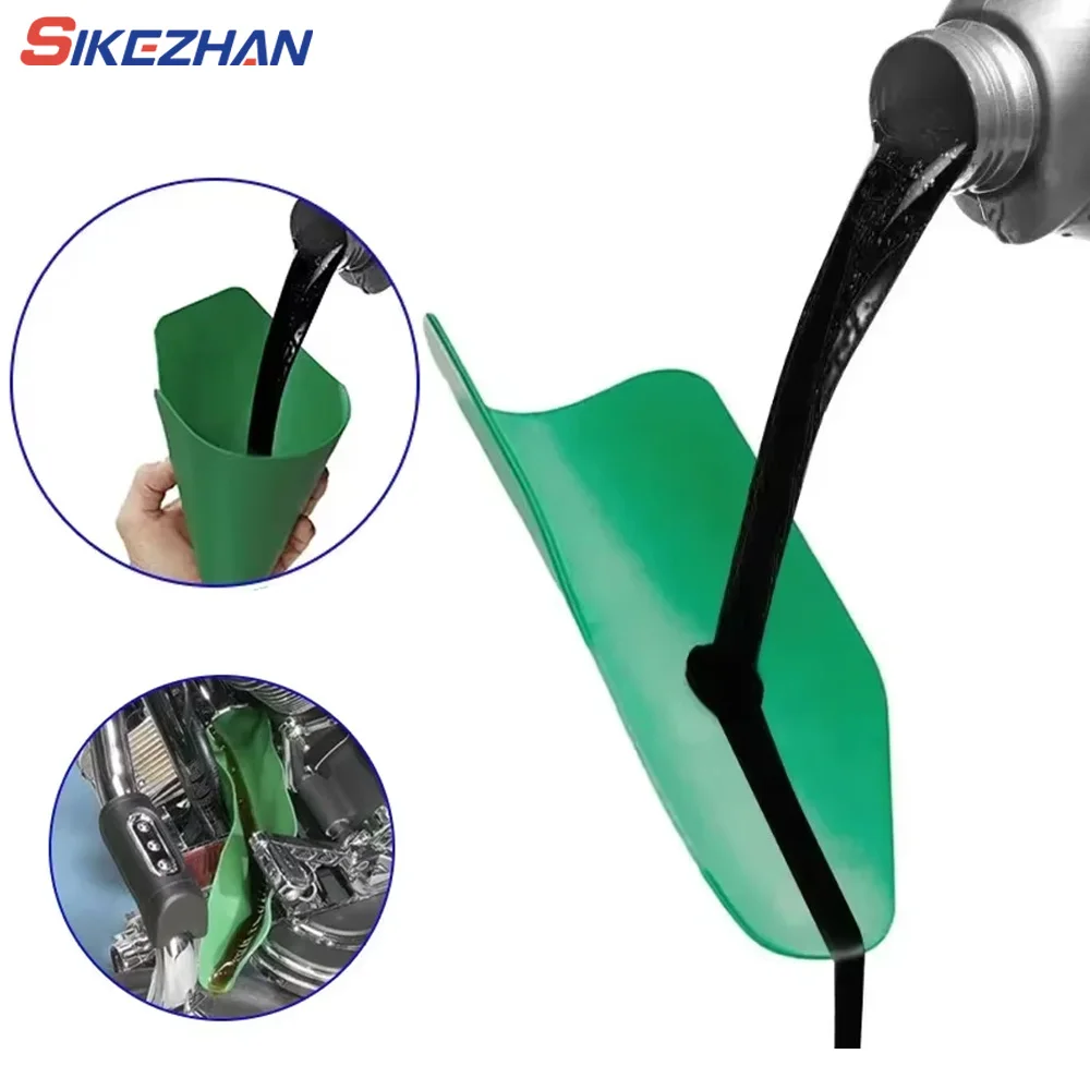 Flexible Drainage Oil Guide Tool Oil Guide Plate Oil Guide Tool Arbitrary Shape Folding Funnel To Restore The Original State
Flexible Drainage Oil Guide Tool Oil Guide Plate Oil Guide Tool Arbitrary Shape Folding Funnel To Restore The Original State