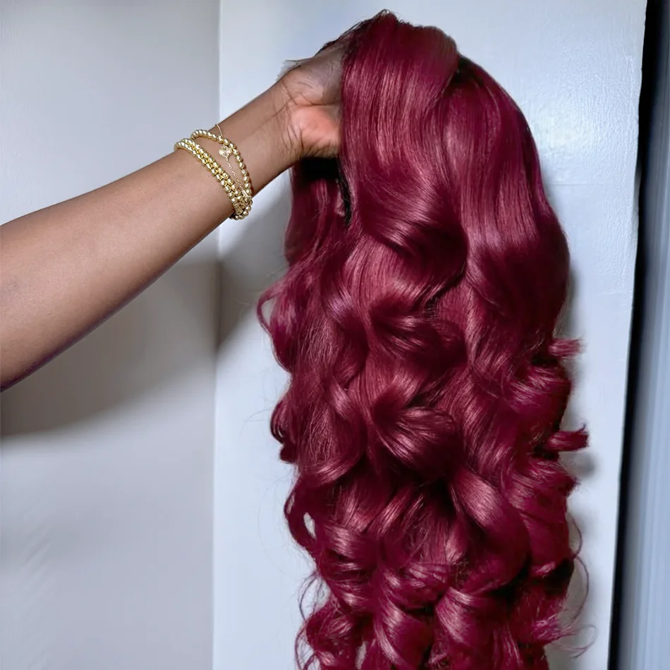 Парик из натуральных волос Body Wave, 250 плотности, цвет 99J, бордовый/красный, с кружевной передней частью 13x4, HD кружевной фронтальный парик 13x6, бразильские волосы, предварительно прорезанные.
Парик из натуральных волос Body Wave, 250 плотности, цвет 99J, бордовый/красный, с кружевной передней частью 13x4, HD кружевной фронтальный парик 13x6, бразильские волосы, предварительно прорезанные.